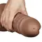 LoveToy - Realistic Chubby Dildo Brown 10.5 '' - Фаллоимитатор, 26.6х6.3 см