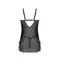 Пеньюар Passion DROSERA CHEMISE black, XXL/XXXL
