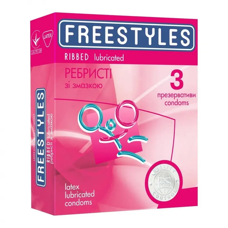 Freestyles Ribbed, 3 шт Freestyles Ribbed, 3 шт