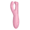 Satisfyer Threesome 4 - Вибратор для клитора, 14х5.6 см (розовый)