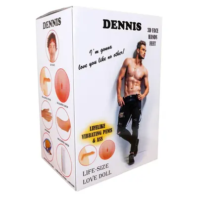 Boss Series Dennis - Секс-лялька з вібрацією, 160 см
