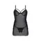Пеньюар Passion DROSERA CHEMISE black, XXL/XXXL