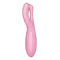 Satisfyer Threesome 4 - Вибратор для клитора, 14х5.6 см (розовый)