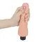 LoveToy Reel Softee Vibrating Dildo Flesh 7" - Вібратор-реалістик, 18х3.9 см
