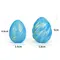 LoveToy Ocean's Toner Egg Set II - Вагінальні кульки, 3,8 см (блакитний)