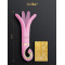 Gvibe 3 Pink Gift Box - Вибратор для разных зон, 18х3.5 см (розовый)