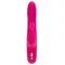 Happy Rabbit Slimline Curve - вібратор кролик з тонким стволом, 24.1х3.4 см