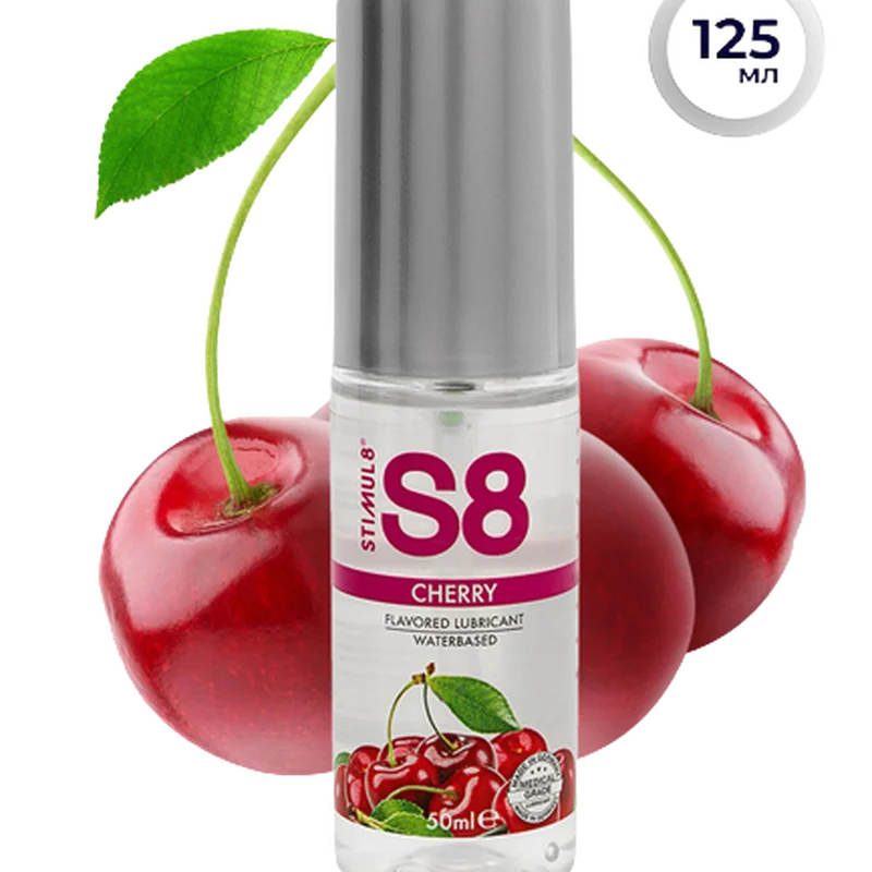Stimul8 Flavored water based Lube лубрикант 125 мл. (вишня)