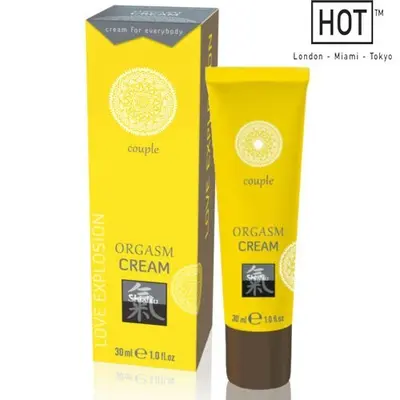 Shiatsu Orgasm Cream - возбуждающий крем для пар, 30 мл