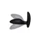We-Vibe Ditto+ Satin Black + Лубрикант 50 мл - Анальный смарт-вибратор, 8,8 см (черный)