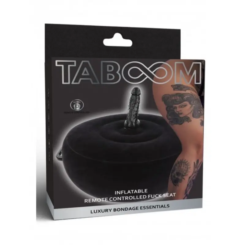 Taboom Inflatable Fuck Seat - Надувная секс-подушка с вибратором, (черный) Taboom Inflatable Fuck Seat - Надувная секс-подушка с вибратором, (черный)