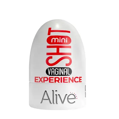 Alive Vaginal Experience Mini Masturbator - Мастурбатор 8.5х5 см (телесный)