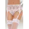 SoftLine Garterbelt 3311 - Пояс для чулок, S/M (белый)