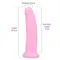 Фалоімітатор з ароматом жуйки - Toyz4lovers Delicious Dildo Bubble Gum, 19,5 см