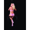 Leg Avenue Секси комплект Очаровывающий, S (розовый)
