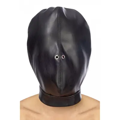 Fetish Tentation Закрито BDSM hood in leatherette - Капюшон для БДСМ