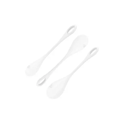 Satisfyer Yoni Power 1 набір йоні намистин, діаметр 2-2,5-3 см (білий)