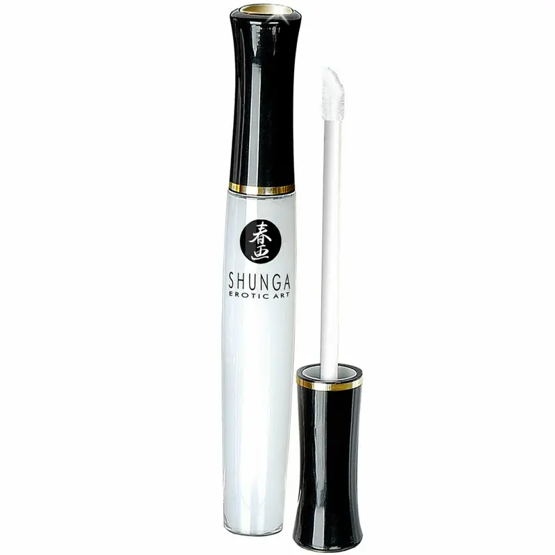 Shunga Divine Oral Pleasure Sparkling Strawberry Wine - стимулюючий блиск для губ (Полуниця та Шампанське), 10 мл
