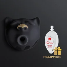 Gvibe Gcat - Вакуумный стимулятор клитора, 7.5х8.2 см (черный)