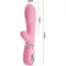 LyBaile Pretty Love Thomas Vibrator Magenta - Вибратор с клиторальным стимулятором, 20.5х4 см (розовый)