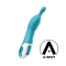Satisfyer - A-Mazing 2 - Инновационный вибратор для точки А, 21.7х3.8 см (бирюзовый)