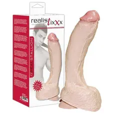 Orion Realistixxx Real Stallion - Релистичный фаллоимитатор на присоске, 19 см (телесный)