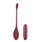 Dream Toys Romance Daisy - Виброяйцо с дистанционным управлением, 23 см (бордовый)