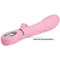 LyBaile Pretty Love Thomas Vibrator Magenta - Вибратор с клиторальным стимулятором, 20.5х4 см (розовый)
