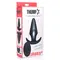 Kinetic Thumping 7X Large Anal Plug - Анальна пробка з поштовховими рухами, 13.3х4,8 см (чорний)