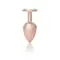 Анальна пробка Jewellery Pearl Gold Plug - розмір L