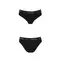 Passion PS004 Panties black трусики-сліпи з бавовни з еластаном, S (чорний)