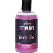 Sensuva - Big Flirt Pheromone Bubble Bath - Sweet Secrets - Піна для ванни, 237 мл