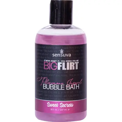 Sensuva - Big Flirt Pheromone Bubble Bath - Sweet Secrets - Пена для ванны, 237 мл