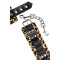 Anonymo Handcuffs PU leather - фиксаторы для ног, (леопардовый)