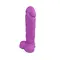 Чистий Кайф Violet size L - Крафтове мило-член з присоскою, 16,5 х3,8 см (фіолетовий)