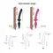 Strap-On-Me Switch Plug-in Semi-Realistic Dildo Fuchsia L - Анальная пробка с фаллоимитатором, 15.5х3.4 см и 9.4х4.5 см (фуксия)