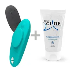 Вібратор у трусики We-Vibe Moxie+ + Лубрикант 50 мл