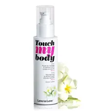 2-в-1 Love To Love Touch My Body Monoi массажный гель и смазка, 100 мл