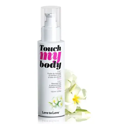 2-в-1 Love To Love Touch My Body Monoi массажный гель и смазка, 100 мл