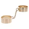 Taboom Slave Wrist Cuffs - Наручники металлические, (золотой)