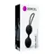 Dorcel Dual Balls Black вагинальные шарики диаметр со смещенным центром тяжести, 3,6 см, вес 55 гр (чёрный)