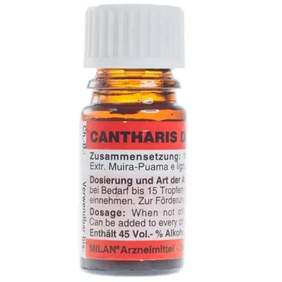 Збуджуючі краплі Milan Cantharis D6, 5 мл