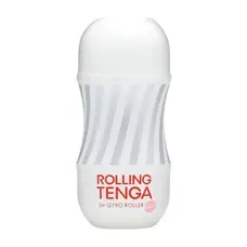 Тенга Rolling Тенга Gyro Roller Cup Gentle - Мастурбатор, 15.5х7.1 см (білий)