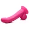 Pop Peckers 7.5" Dildo With Balls - Pink - Фаллоимитатор, 21,5 см (розовый)