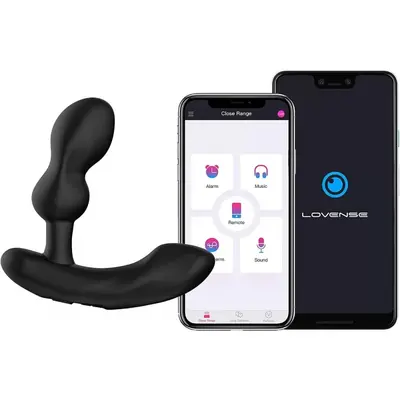 Lovense Edge 2 перший регульований смарт масажер простати, 9, 1х3, 5 см