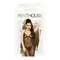 Penthouse Love on Fire Black - Платье в пол с люрексовой ниткой и стрингами, M/L