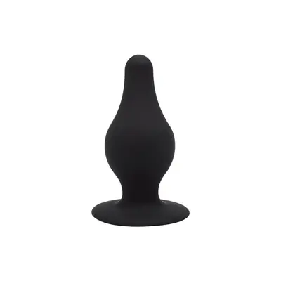 Orion SilexD Model 2 size XS - Анальная пробка двухслойная, 6.4х2.5 см (черная)