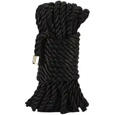 Zalo Bondage Rope Black - Роскошная веревка для Шибари, 10м (чёрный)