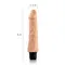 LoveToy - Reel Feel Cyberskin Vibrator Flesh 8 " - Реалистичный вибратор, 20.5х3.5 см