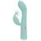 Pillow Talk Kinky Teal - розкішний вібратор-кролик із кристалом Сваровскі, 21 см (блакитний)